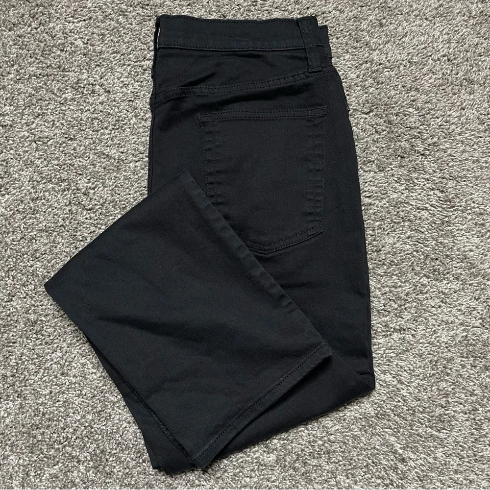 Goodfellow & Co Total Flex Straight Fit Black Stretch Pants 32x32
